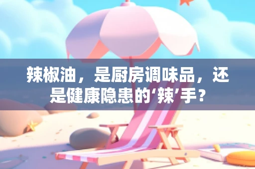 辣椒油，是厨房调味品，还是健康隐患的‘辣’手？