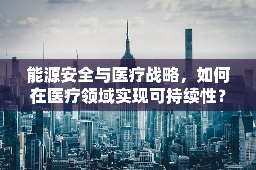 能源安全与医疗战略，如何在医疗领域实现可持续性？