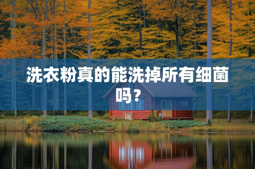 洗衣粉真的能洗掉所有细菌吗？