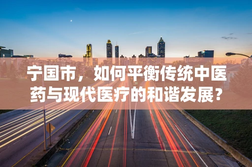 宁国市，如何平衡传统中医药与现代医疗的和谐发展？