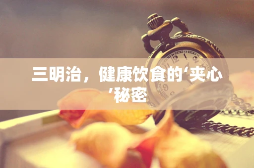 三明治，健康饮食的‘夹心’秘密