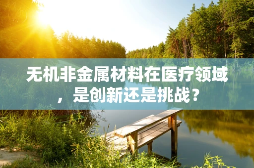 无机非金属材料在医疗领域，是创新还是挑战？