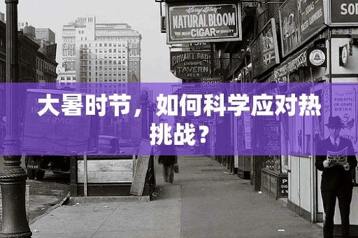 大暑时节，如何科学应对热挑战？