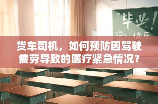 货车司机，如何预防因驾驶疲劳导致的医疗紧急情况？