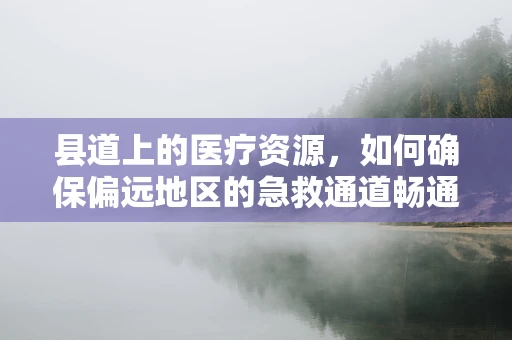 县道上的医疗资源，如何确保偏远地区的急救通道畅通无阻？
