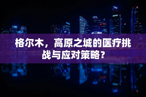 格尔木，高原之城的医疗挑战与应对策略？