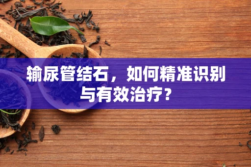 输尿管结石，如何精准识别与有效治疗？