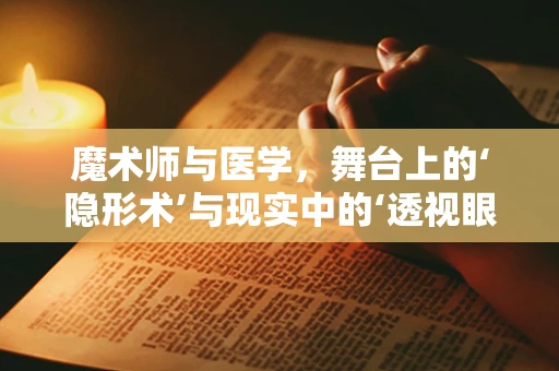 魔术师与医学，舞台上的‘隐形术’与现实中的‘透视眼’