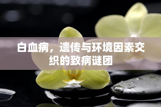 白血病，遗传与环境因素交织的致病谜团