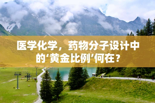 医学化学，药物分子设计中的‘黄金比例’何在？