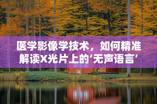医学影像学技术，如何精准解读X光片上的‘无声语言’？