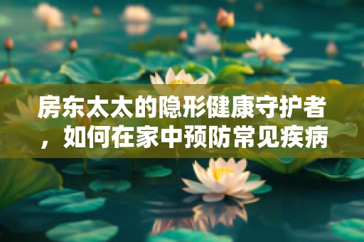 房东太太的隐形健康守护者，如何在家中预防常见疾病？