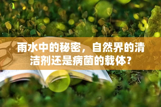 雨水中的秘密，自然界的清洁剂还是病菌的载体？