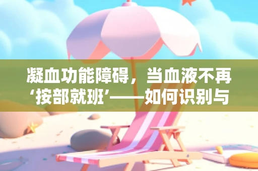 凝血功能障碍，当血液不再‘按部就班’——如何识别与应对？