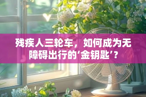 残疾人三轮车，如何成为无障碍出行的‘金钥匙’？