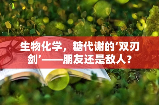生物化学，糖代谢的‘双刃剑’——朋友还是敌人？