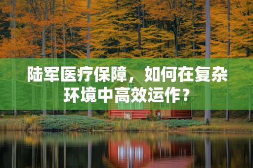 陆军医疗保障，如何在复杂环境中高效运作？
