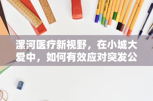 漯河医疗新视野，在小城大爱中，如何有效应对突发公共卫生事件的挑战？
