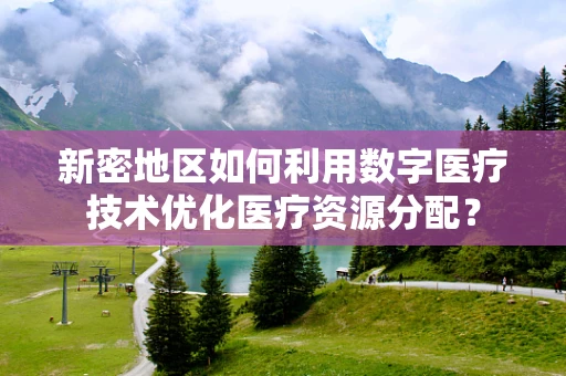 新密地区如何利用数字医疗技术优化医疗资源分配？