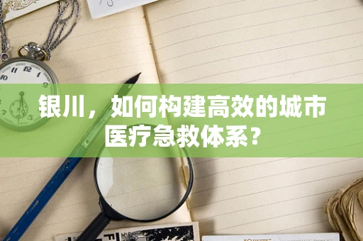 银川，如何构建高效的城市医疗急救体系？