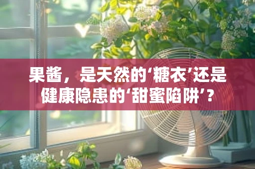 果酱，是天然的‘糖衣’还是健康隐患的‘甜蜜陷阱’？