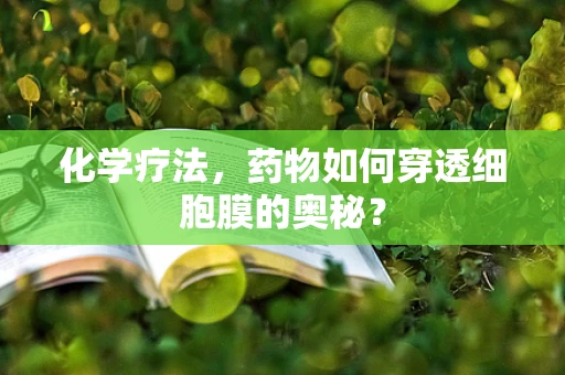 化学疗法，药物如何穿透细胞膜的奥秘？