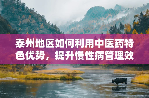 泰州地区如何利用中医药特色优势，提升慢性病管理效率？