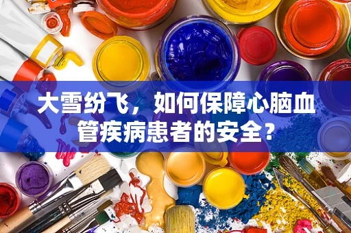 大雪纷飞，如何保障心脑血管疾病患者的安全？
