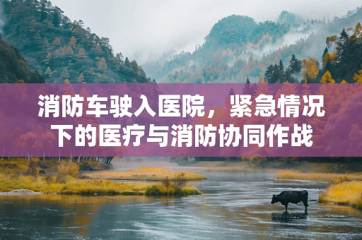 消防车驶入医院，紧急情况下的医疗与消防协同作战
