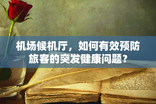 机场候机厅，如何有效预防旅客的突发健康问题？