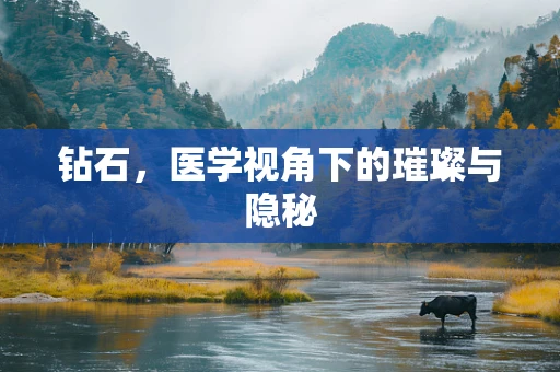 钻石，医学视角下的璀璨与隐秘
