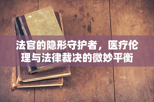 法官的隐形守护者，医疗伦理与法律裁决的微妙平衡
