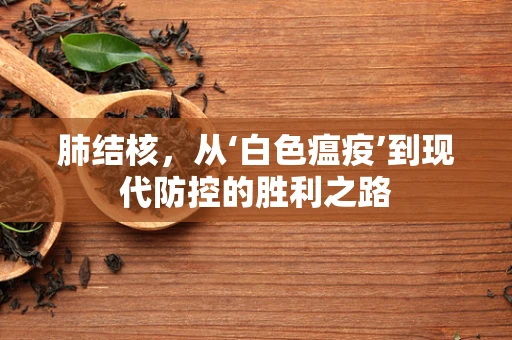 肺结核，从‘白色瘟疫’到现代防控的胜利之路