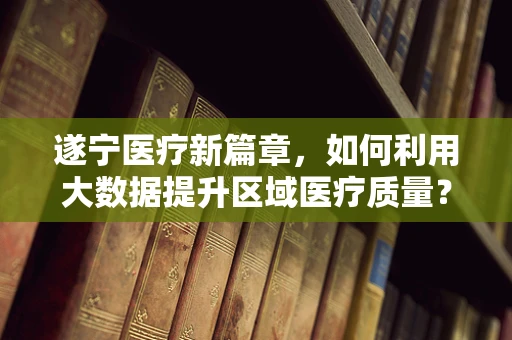 遂宁医疗新篇章，如何利用大数据提升区域医疗质量？