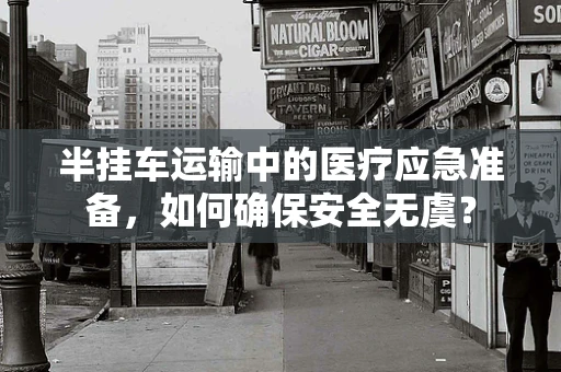 半挂车运输中的医疗应急准备，如何确保安全无虞？