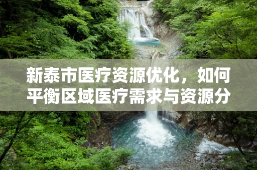 新泰市医疗资源优化，如何平衡区域医疗需求与资源分配？