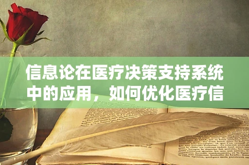 信息论在医疗决策支持系统中的应用，如何优化医疗信息传递？