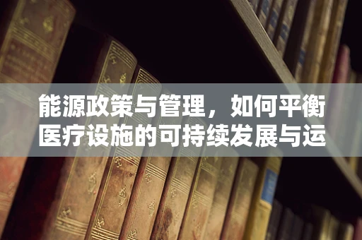 能源政策与管理，如何平衡医疗设施的可持续发展与运营效率？