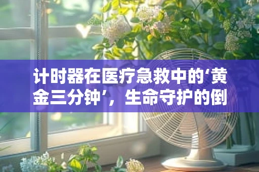 计时器在医疗急救中的‘黄金三分钟’，生命守护的倒计时