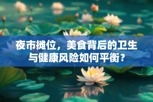 夜市摊位，美食背后的卫生与健康风险如何平衡？