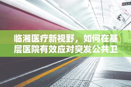 临湘医疗新视野，如何在基层医院有效应对突发公共卫生事件？