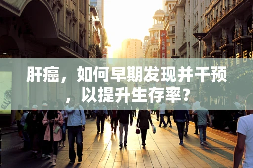 肝癌，如何早期发现并干预，以提升生存率？