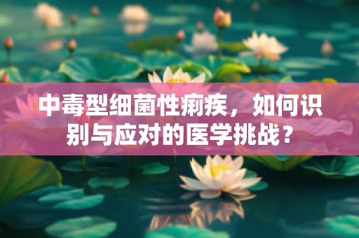 中毒型细菌性痢疾，如何识别与应对的医学挑战？