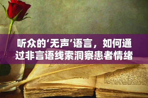 听众的‘无声’语言，如何通过非言语线索洞察患者情绪？