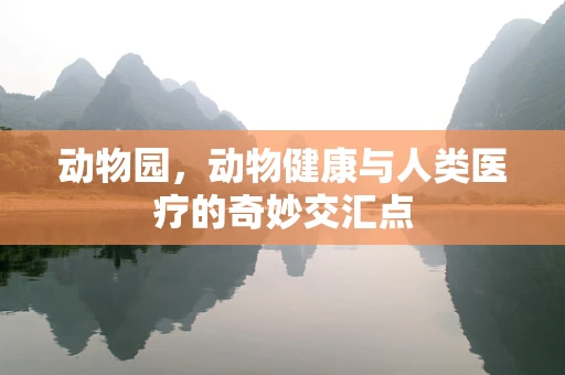 动物园，动物健康与人类医疗的奇妙交汇点