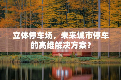 立体停车场，未来城市停车的高维解决方案？