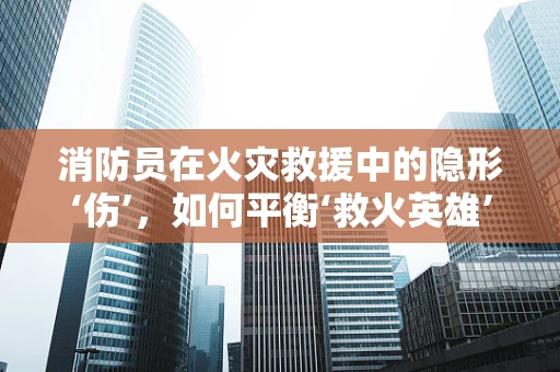 消防员在火灾救援中的隐形‘伤’，如何平衡‘救火英雄’与职业健康？