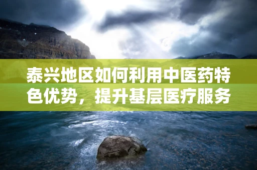 泰兴地区如何利用中医药特色优势，提升基层医疗服务质量？