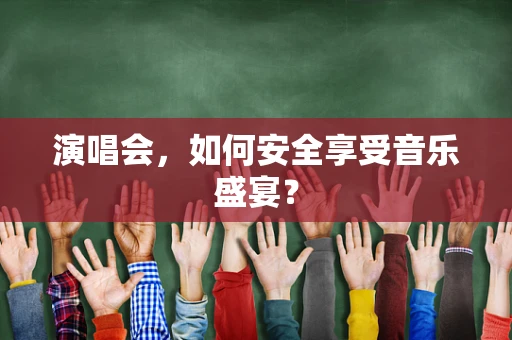 演唱会，如何安全享受音乐盛宴？