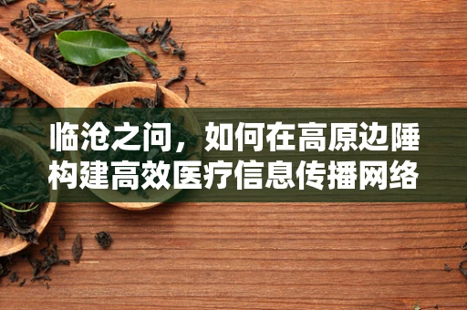 临沧之问，如何在高原边陲构建高效医疗信息传播网络？